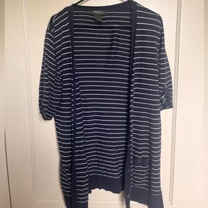 Eddie Bauer shortsleeved cardigan